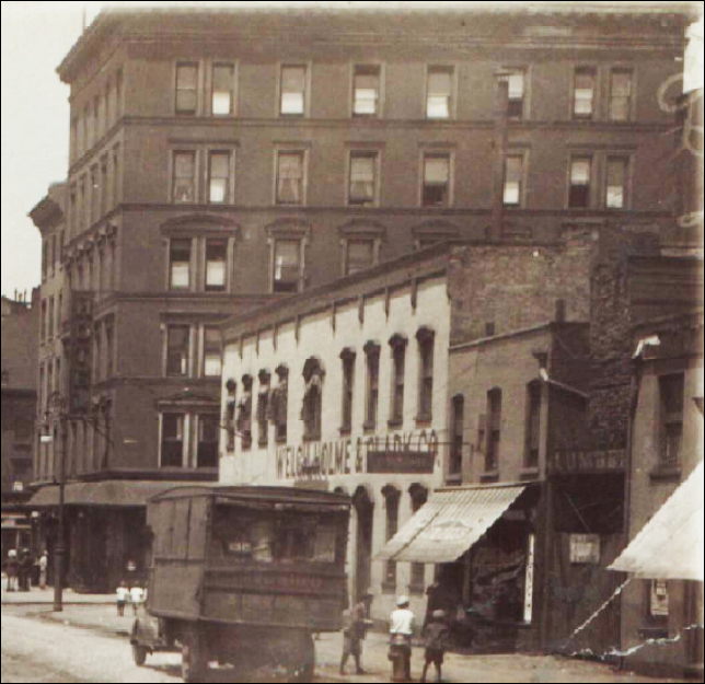 The Keller Hotel in 1918.