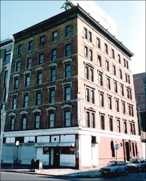 The Keller Hotel in 1985.