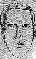 Sketch of Quinn's murder suspect.