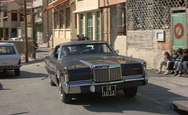 Car used in the movie The French Connection.